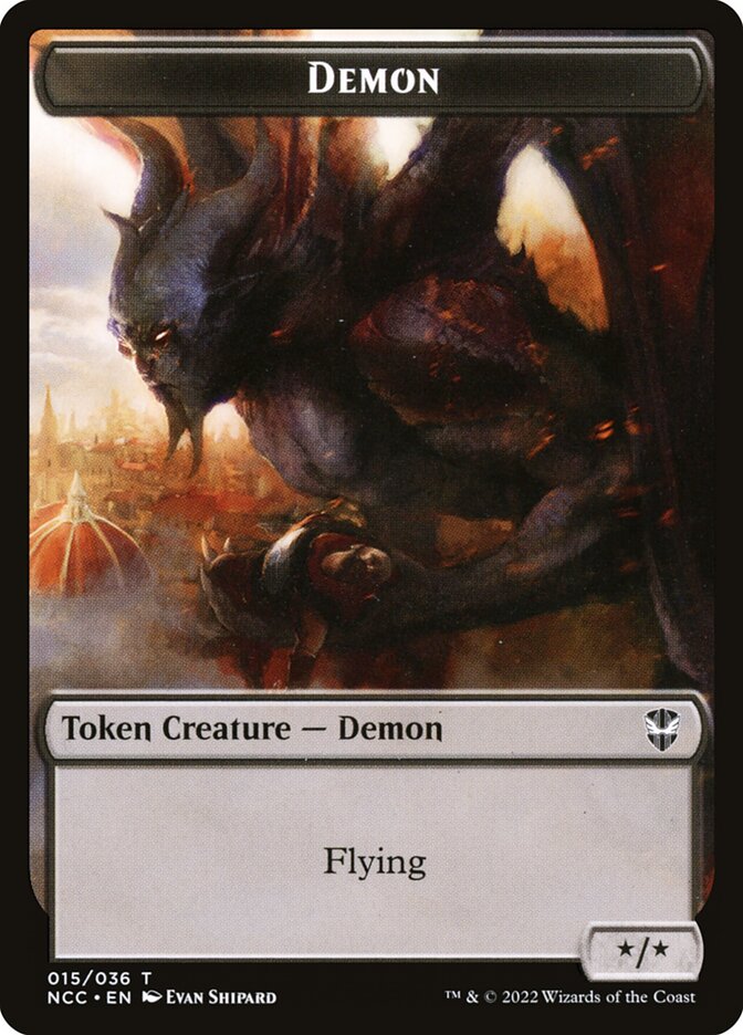 Magic the Gathering Card - Demon - MTG Circle