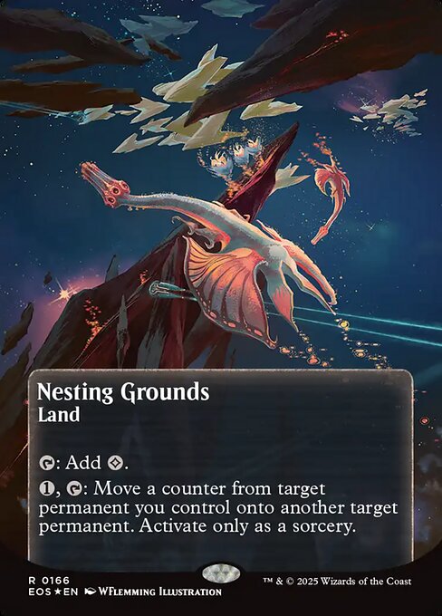 Magic the Gathering Card - Nesting Grounds - MTG Circle