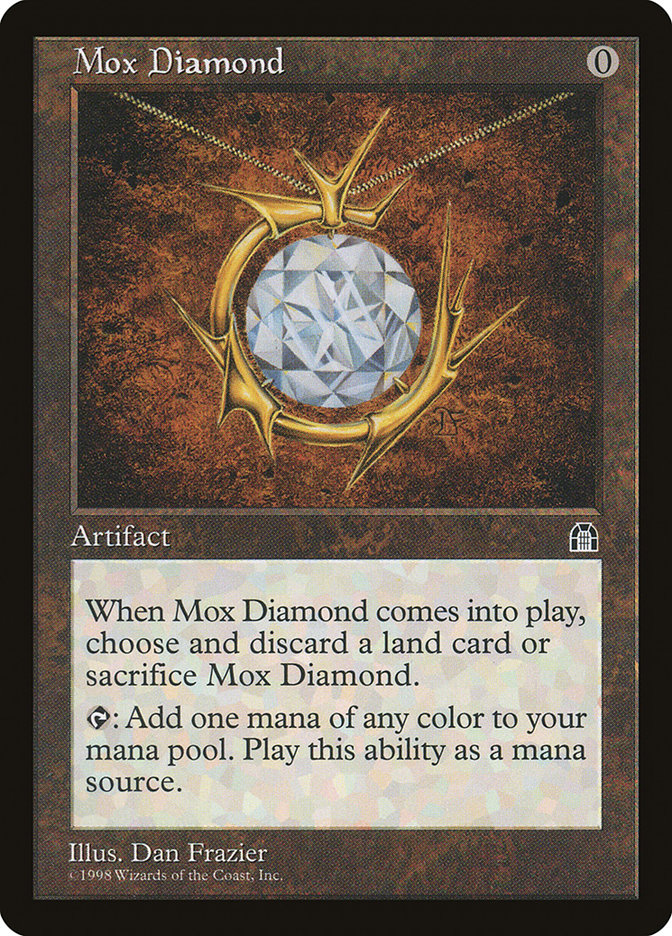 Magic the Gathering Card - Mox Diamond - MTG Circle