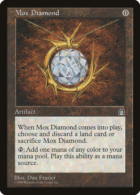Magic the Gathering Card - Mox Diamond - MTG Circle