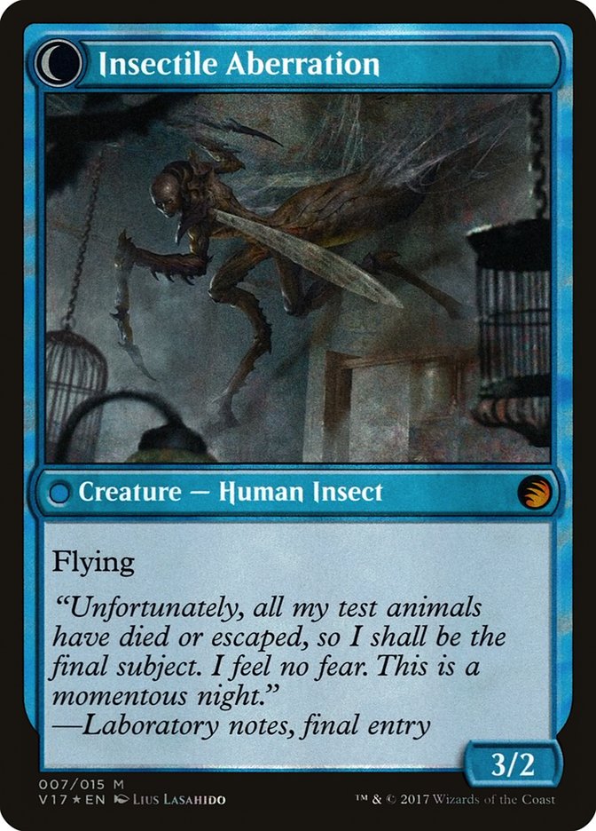Magic the Gathering Card - Insectile Aberration - MTG Circle