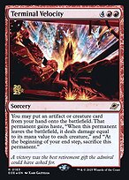 Magic the Gathering Card - Terminal Velocity - MTG Circle