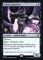 Magic the Gathering Card - Sunset Saboteur - MTG Circle