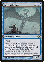 Magic the Gathering Card - Argent Sphinx - MTG Circle