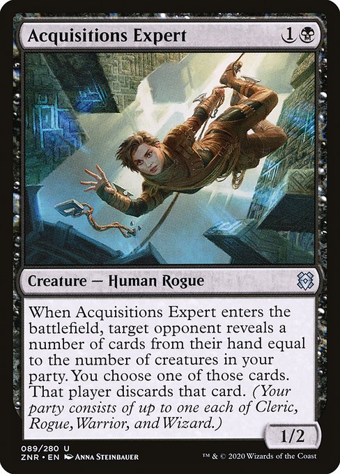 Magic the Gathering Card - Acquisitions Expert - MTG Circle