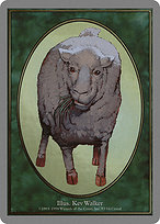 Magic the Gathering Card - Sheep - MTG Circle