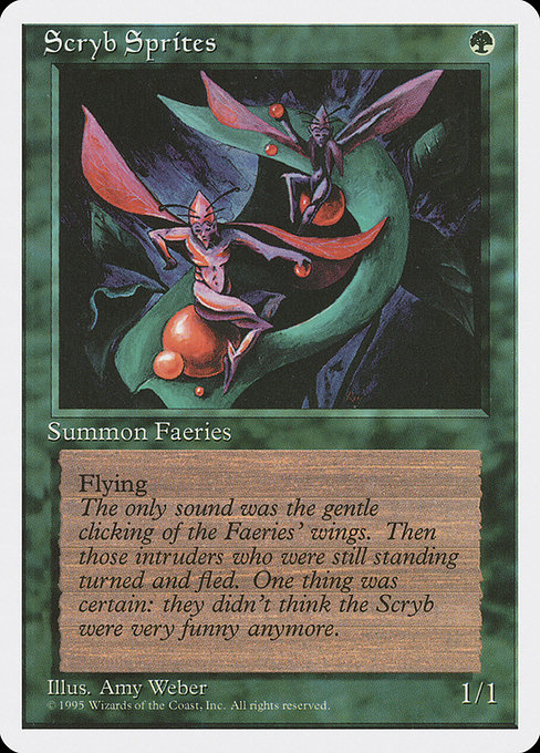 Magic the Gathering Card - Scryb Sprites - MTG Circle