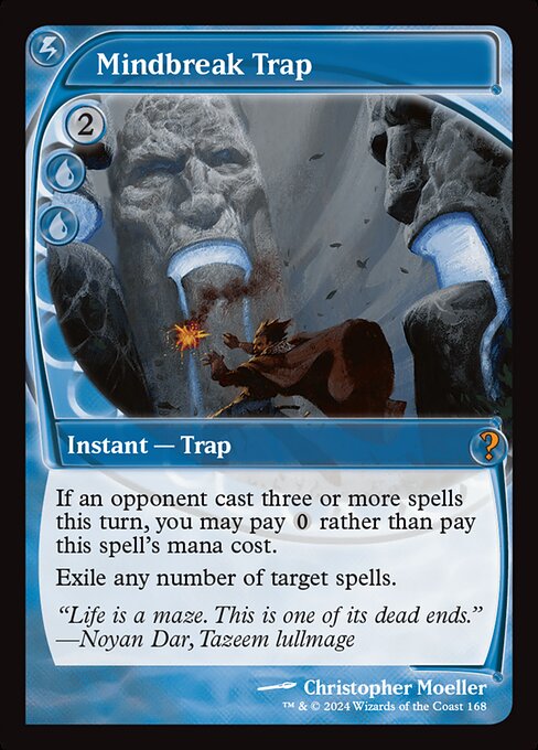 Magic the Gathering Card - Mindbreak Trap - MTG Circle
