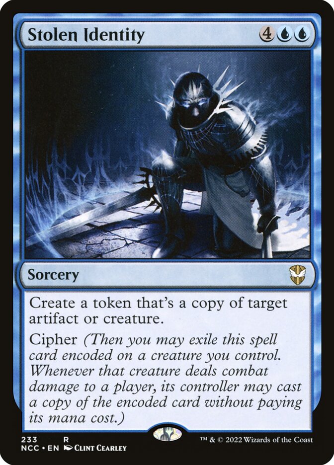 Magic the Gathering Card - Stolen Identity - MTG Circle