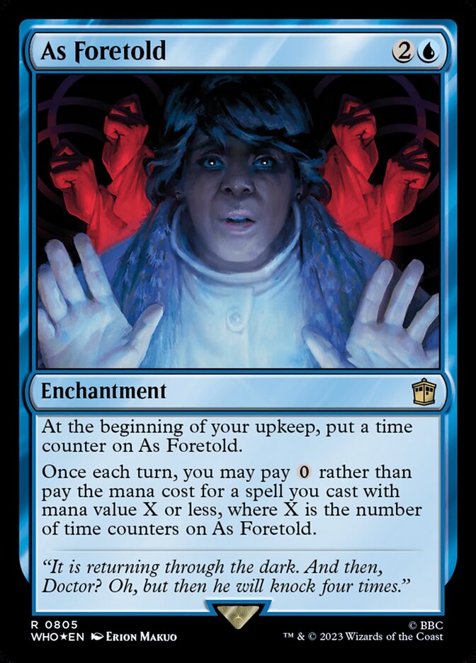 Magic the Gathering Card - As Foretold - MTG Circle