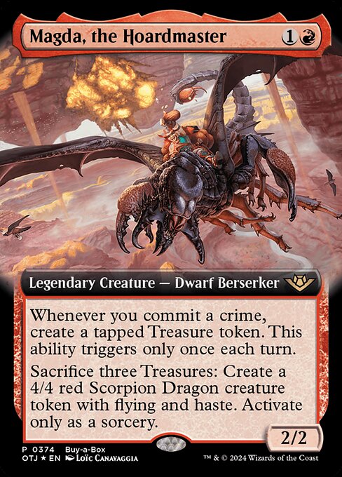 Magic the Gathering Card - Magda, the Hoardmaster - MTG Circle