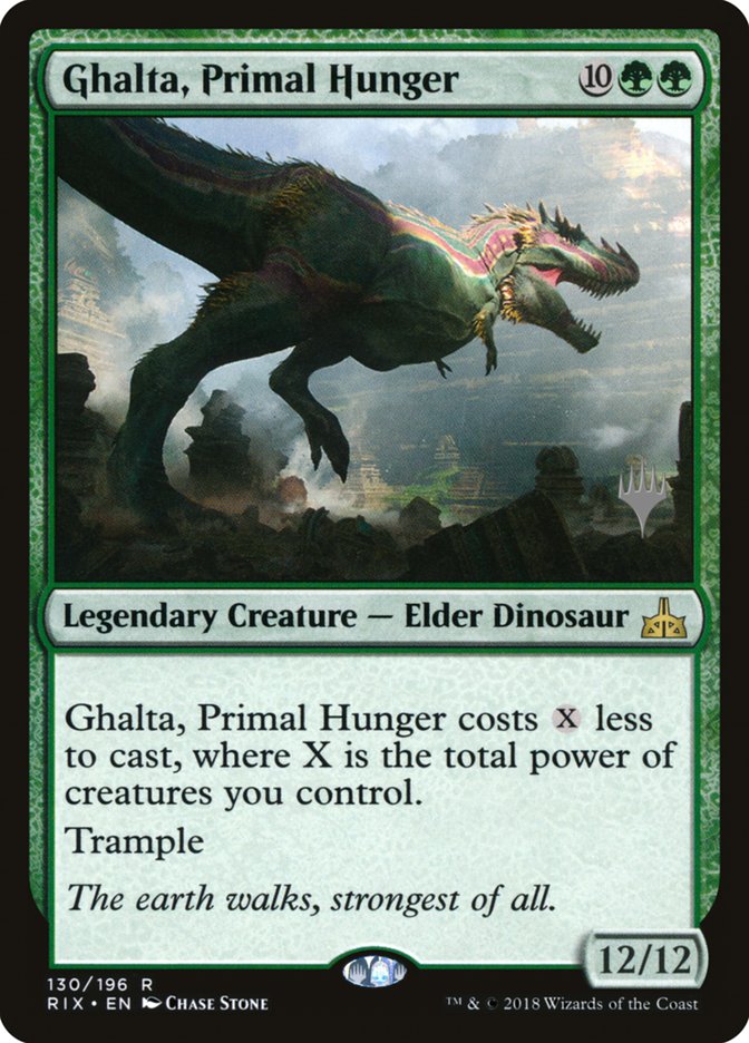 Magic the Gathering Card - Ghalta, Primal Hunger - MTG Circle