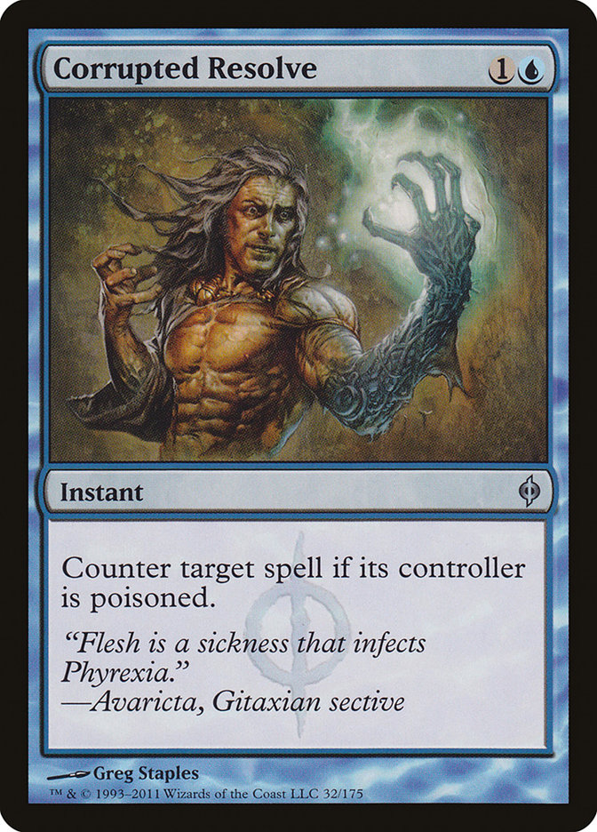 Magic the Gathering Card - Corrupted Resolve - MTG Circle