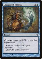 Magic the Gathering Card - Corrupted Resolve - MTG Circle