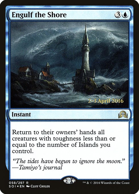 Magic the Gathering Card - Engulf the Shore - MTG Circle