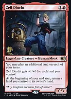 Magic the Gathering Card - Zell Dincht - MTG Circle