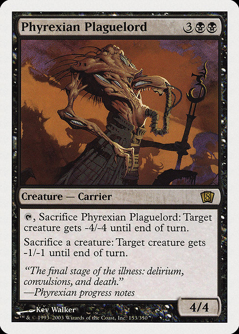 Magic the Gathering Card - Phyrexian Plaguelord - MTG Circle