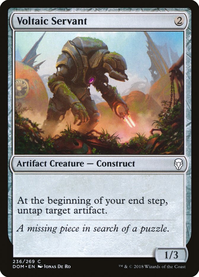 Magic the Gathering Card - Voltaic Servant - MTG Circle