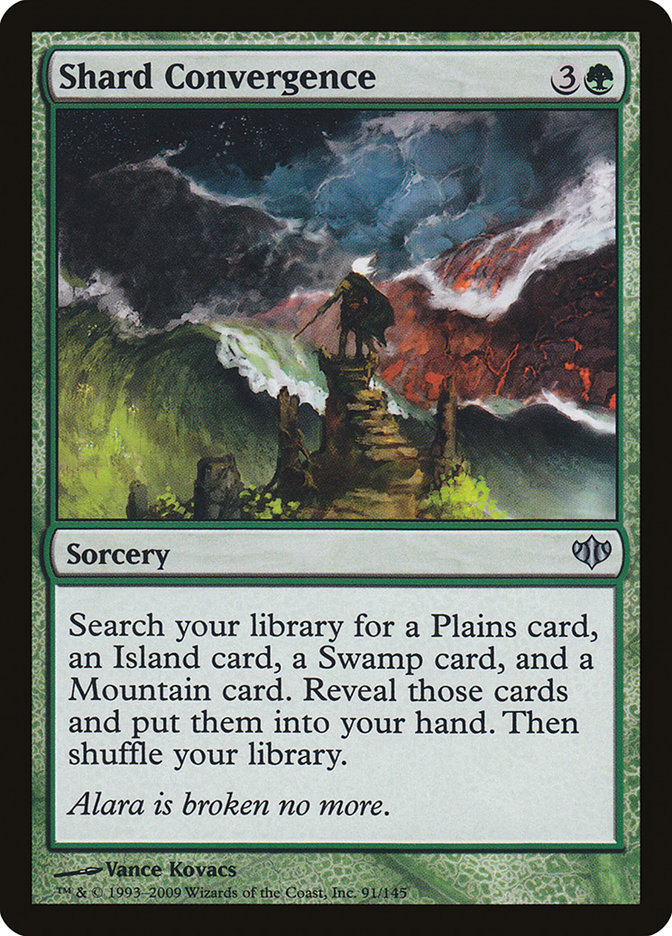 Magic the Gathering Card - Shard Convergence - MTG Circle