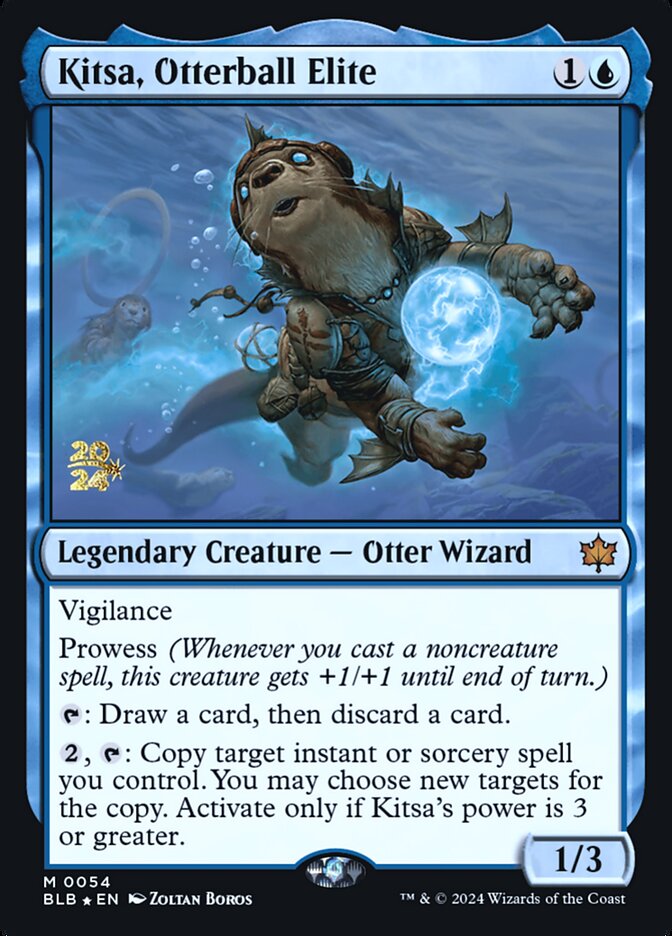Magic the Gathering Card - Kitsa, Otterball Elite - MTG Circle