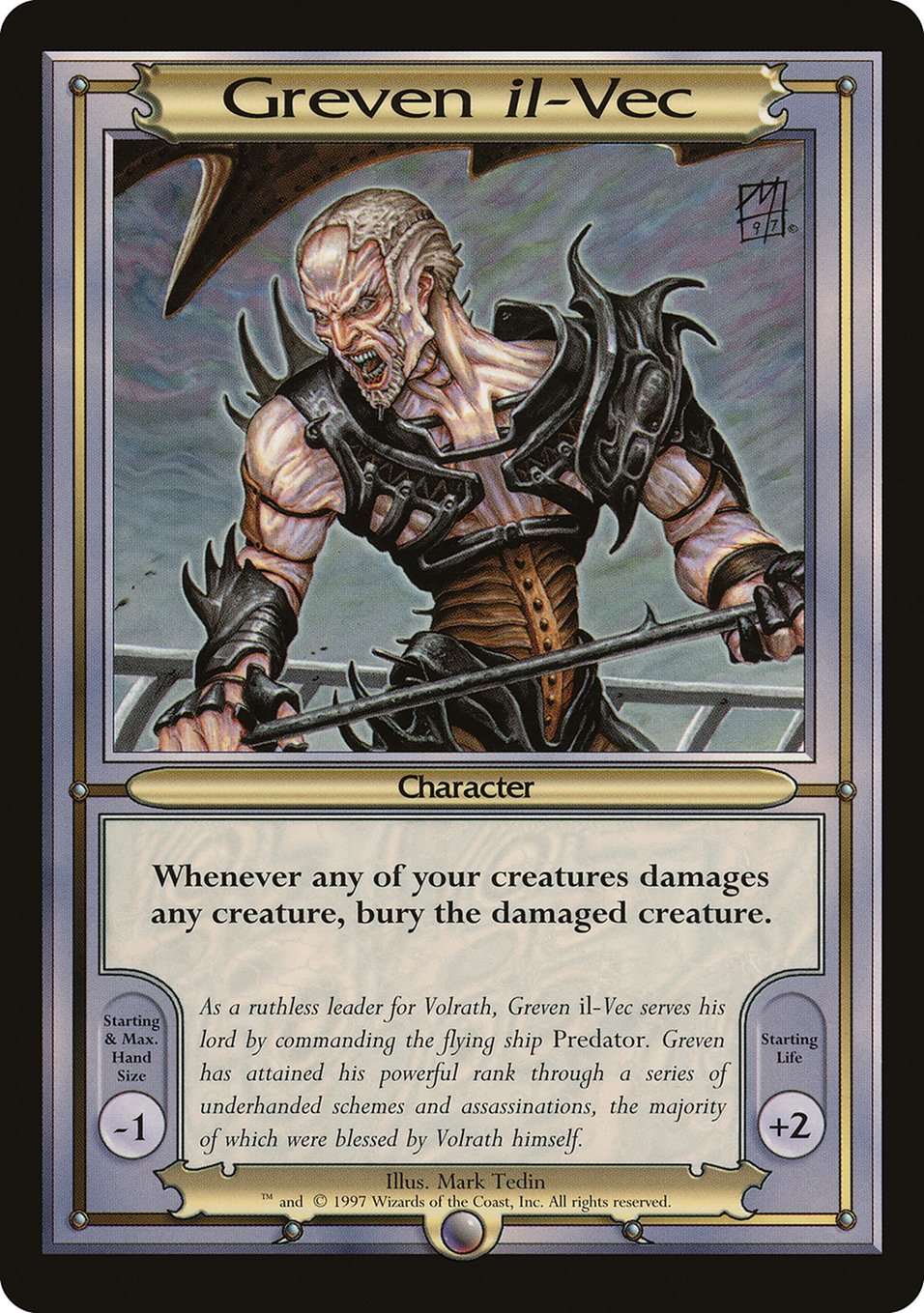 Magic the Gathering Card - Greven il-Vec - MTG Circle