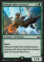Magic the Gathering Card - A-High-Rise Sawjack - MTG Circle