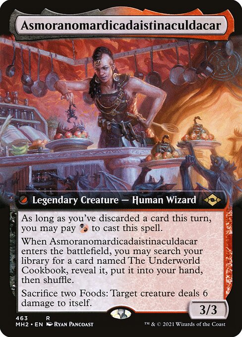 Magic the Gathering Card - Asmoranomardicadaistinaculdacar - MTG Circle