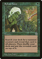 Magic the Gathering Card - Sylvan Tutor - MTG Circle