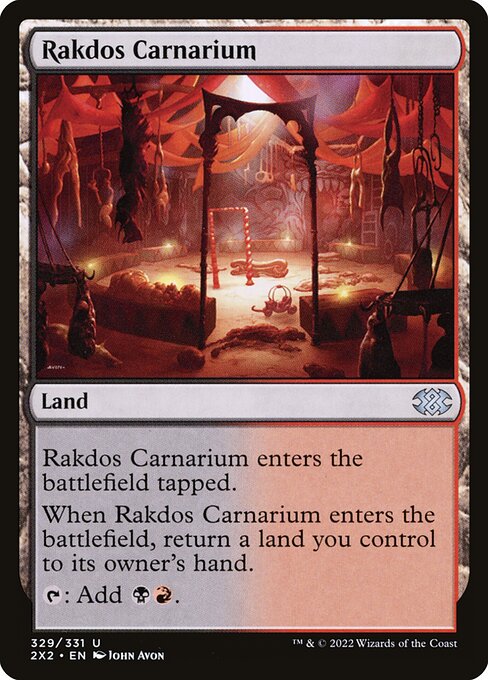Magic the Gathering Card - Rakdos Carnarium - MTG Circle