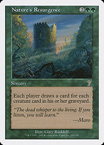 Magic the Gathering Card - Nature's Resurgence - MTG Circle