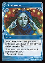 Magic the Gathering Card - Brainstorm - MTG Circle