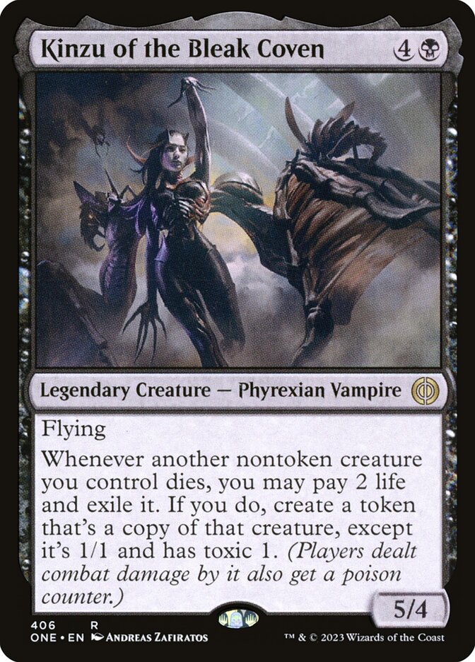 Magic the Gathering Card - Kinzu of the Bleak Coven - MTG Circle