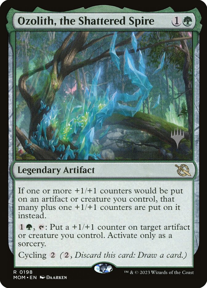 Magic the Gathering Card - Ozolith, the Shattered Spire - MTG Circle