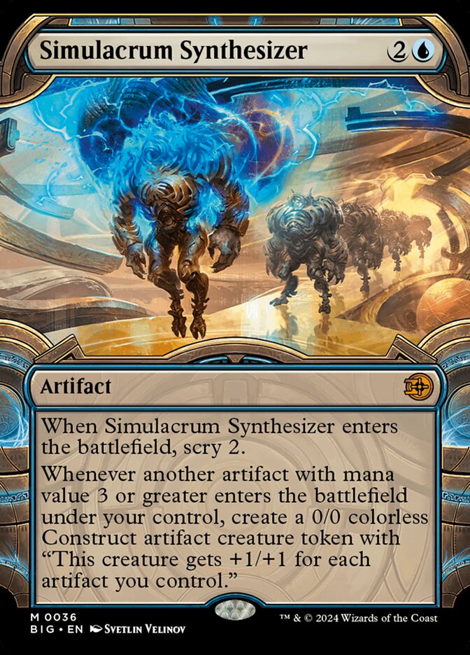 Magic the Gathering Card - Simulacrum Synthesizer - MTG Circle