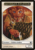 Magic the Gathering Card - Kithkin Soldier - MTG Circle