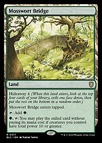 Magic the Gathering Card - Mosswort Bridge - MTG Circle