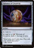 Magic the Gathering Card - Talisman of Creativity - MTG Circle