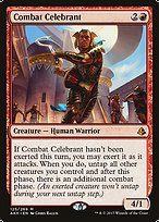 Magic the Gathering Card - Combat Celebrant - MTG Circle