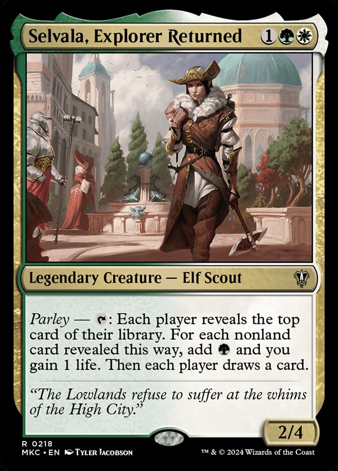 Magic the Gathering Card - Selvala, Explorer Returned - MTG Circle