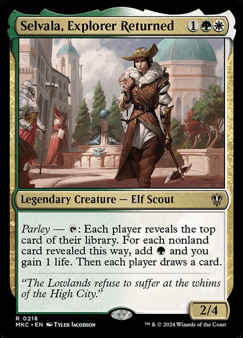 Magic the Gathering Card - Selvala, Explorer Returned - MTG Circle