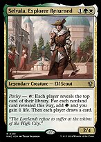 Magic the Gathering Card - Selvala, Explorer Returned - MTG Circle