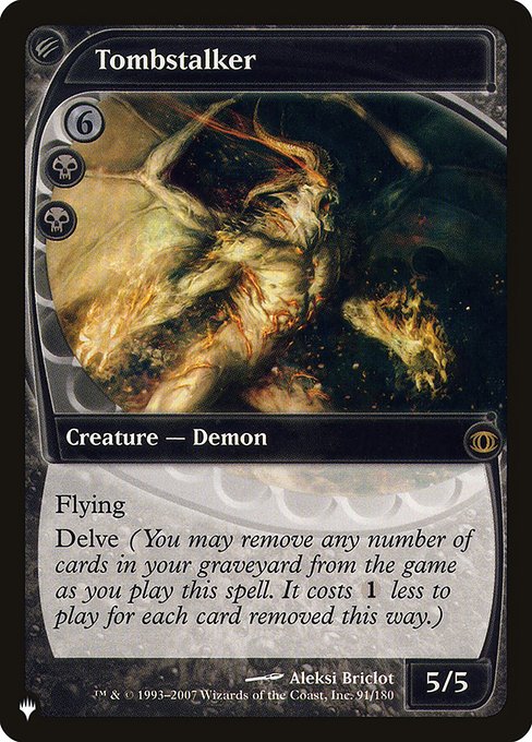 Magic the Gathering Card - Tombstalker - MTG Circle