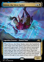 Magic the Gathering Card - Kotose, the Silent Spider - MTG Circle