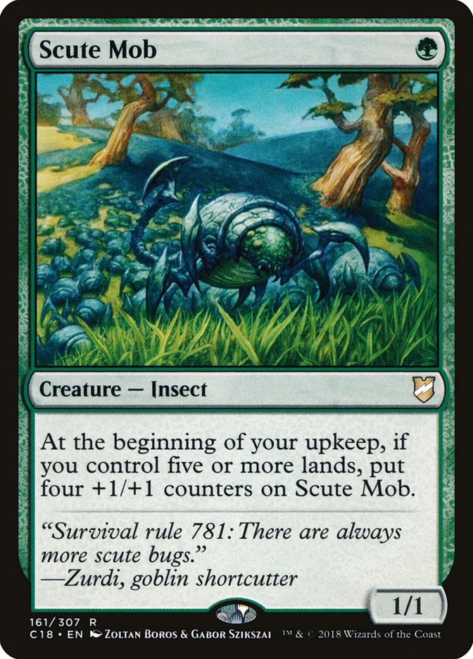 Magic the Gathering Card - Scute Mob - MTG Circle