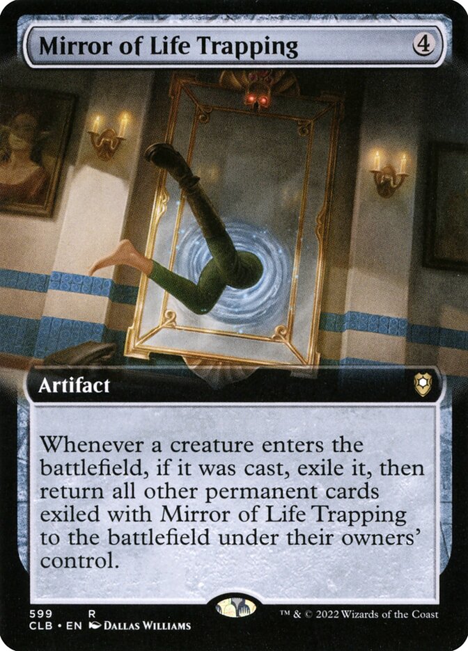 Magic the Gathering Card - Mirror of Life Trapping - MTG Circle