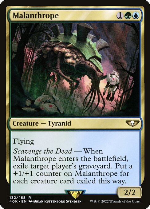 Magic the Gathering Card - Malanthrope - MTG Circle