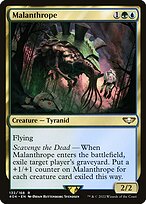 Magic the Gathering Card - Malanthrope - MTG Circle