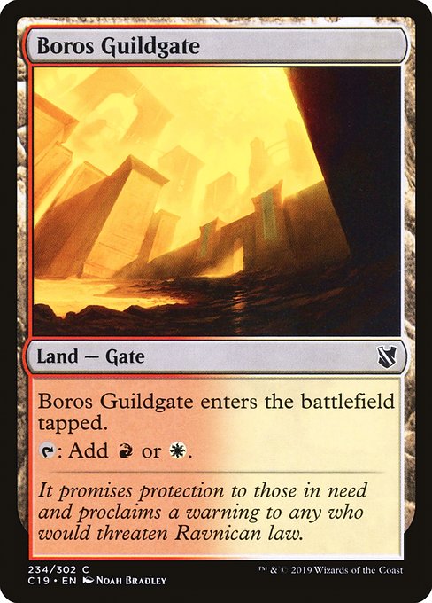 Magic the Gathering Card - Boros Guildgate - MTG Circle