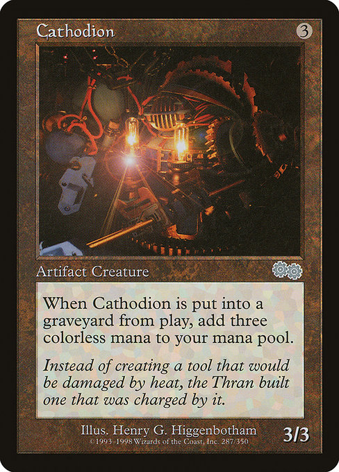 Magic the Gathering Card - Cathodion - MTG Circle