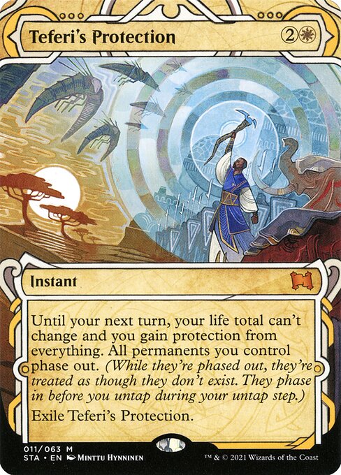 Magic the Gathering Card - Teferi's Protection - MTG Circle